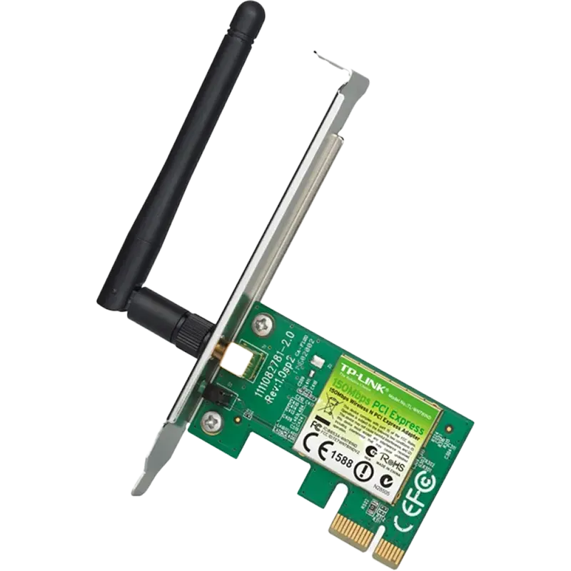 TP-LINK 150 MBPS WIRELESS NPCI EXPRESS ADAPTOR TL - WN781ND Mascom International.webp